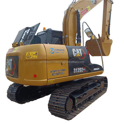 CAT 312D2GC Excavadora usada 13000 KG Máquina de construção para condições difíceis