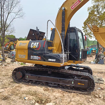 Excelente desempenho Excavador de gato usado 312D2GC com cilindro hidráulico original