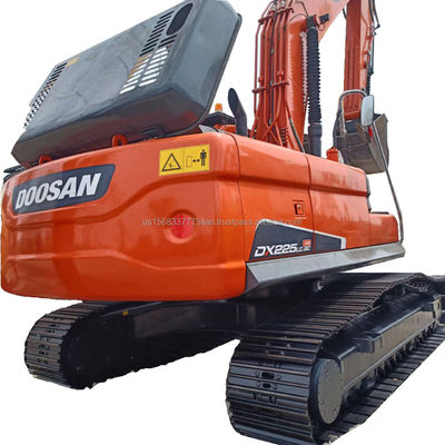 2016 Ano DOOSAN DH225 Excavadora Máquina de Construção Hidráulica de Bom Desempenho
