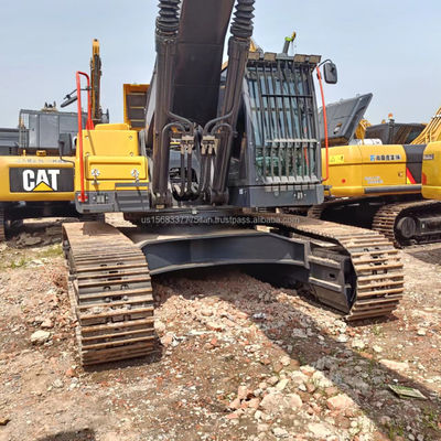 Excavadora VOLVO EC480DL usada com capacidade de balde de 3,8 M3 e cilindro hidráulico original