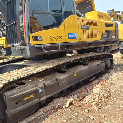 100% Original Japão VOLVO EC480DL Excavadora Usada 3.8M3 Capacidade de Balde