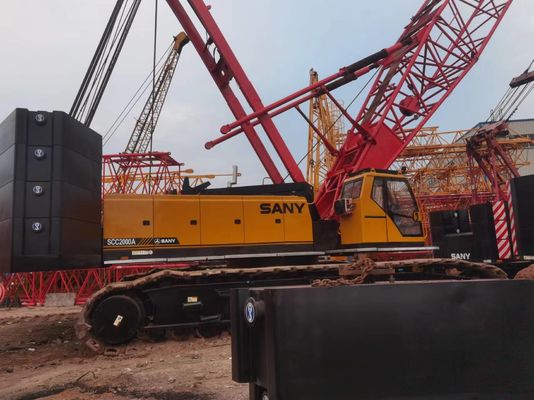 Grão SANY200ton usado com outro cilindro hidráulico Excelente desempenho
