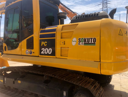 Excavadora de rolagem hidráulica de 20 toneladas com bomba hidráulica original Komatsu PC200