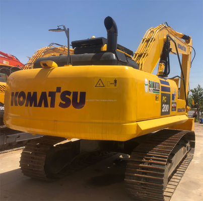 Japão Usado Komatsu PC200 Hydraulic Crawler Excavator com excelente e motor de 195kw