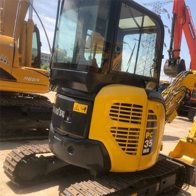 Excavadora Komatsu PC35 Mini Peso operacional 3,5 toneladas com cilindro hidráulico original
