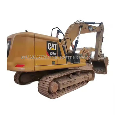 Excavadora usada Caterpillar CAT 349 com capacidade de balde de 1,8 M3 e poucas horas de trabalho