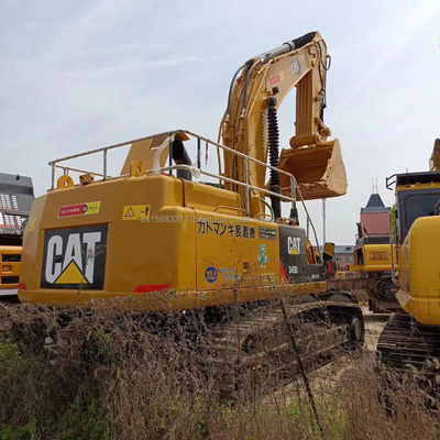 Excavadora usada Caterpillar CAT 349 com capacidade de balde de 1,8 M3 e poucas horas de trabalho
