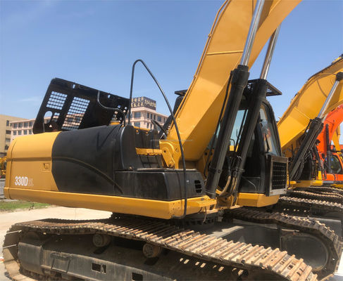 Máquina de escavadeira pesada de 30 toneladas Caterpillar 330 Usada com 156 kW Potência 30000 KG