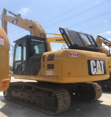 Máquina de escavadeira pesada de 30 toneladas Caterpillar 330 Usada com 156 kW Potência 30000 KG