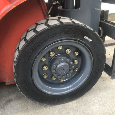 Elevador elevador a gás diesel usado de 4,5 toneladas, 5 toneladas e 6 toneladas com 2 m de comprimento de garfo