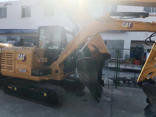 0-2000 Horas de Trabalho Excavadora usada Caterpillar Cat 305.5 com capacidade de balde de 0,8m3