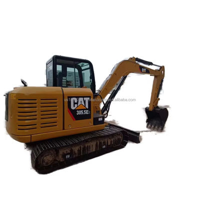 Cat. 305.5e2 Excavadora utilizada em projetos de construção pesada Peso da máquina 6000 KG