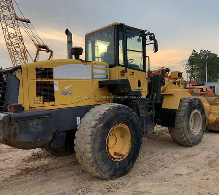 Ótimo desempenho usado Komatsu WA 380 carregador 38 toneladas de capacidade original bomba hidráulica