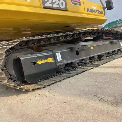 Excavadora movediça do tipo Crawler Japão Fazer Komatsu PC 220 22 Ton com ótimo desempenho