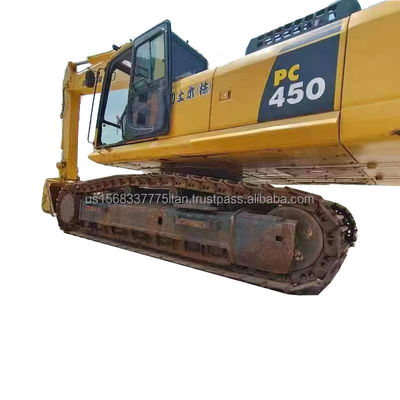 Válvula hidráulica original de 45 toneladas Excavadoras usadas Komatsu PC450 com grande e seguro