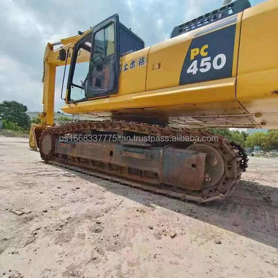 Válvula hidráulica original de 45 toneladas Excavadoras usadas Komatsu PC450 com grande e seguro
