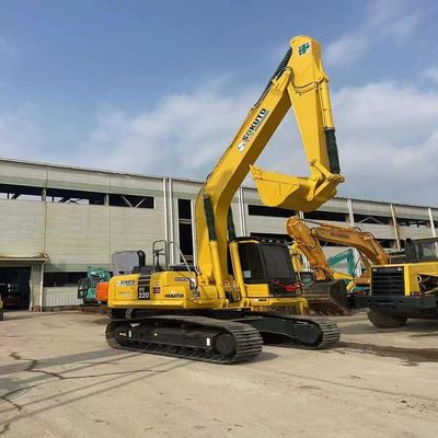 Excavadoras usadas com motor Komatsu original pintado Komatsu PC220 PC240 PC300 PC350 PC400