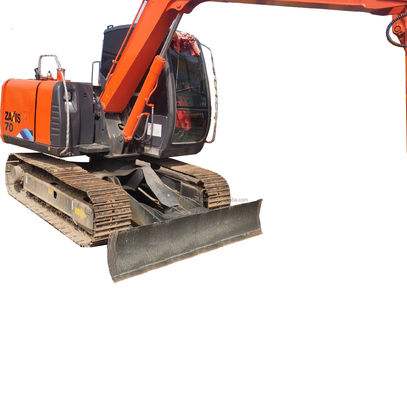 Excavadoras Hitachi ZX70 Usadas para Máquina Peso 7000 KG Peso operacional 10ton