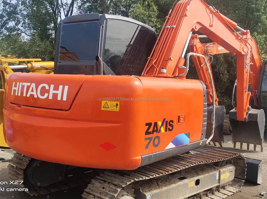 Excavadoras Hitachi ZX70 Usadas para Máquina Peso 7000 KG Peso operacional 10ton