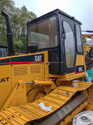 Buldózer Caterpillar D5C usado com bomba hidráulica original para a sua empresa de construção