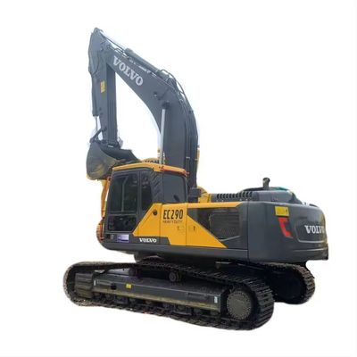 Horário de trabalho reduzido 0-2000 VOLVO EC290 Excavadora de rastreamento com cabina fechada