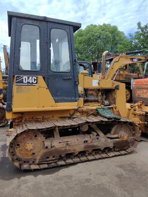 Bulldozer Cat D4C Caterpillar Equipamento usado de movimentação de terra para lojas de materiais de construção