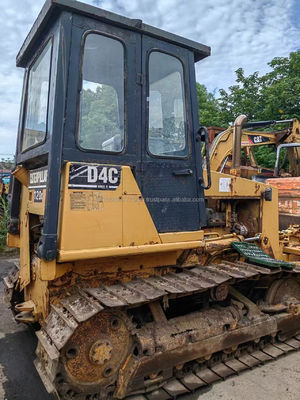Bulldozer Cat D4C Caterpillar Equipamento usado de movimentação de terra para lojas de materiais de construção