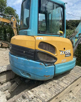 KUBOTA KX155 Excavadora com e componentes do núcleo Motor usado mas em excelente estado