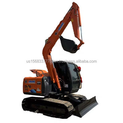 Excavadora Hitachi ZX70 Forma original de usado com cilindro hidráulico original
