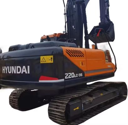 Excavadora Hyundai 220LC-9S de cilindro hidráulico original usado com capacidade de balde de 1,22M3