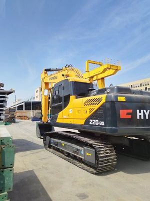 Excavadora Hyundai 220LC-9S de cilindro hidráulico original usado com capacidade de balde de 1,22M3