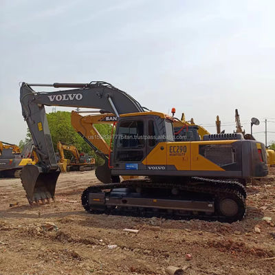 Excavadora VOLVO EC290 de 29 toneladas usada com cilindro hidráulico original