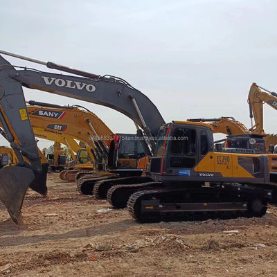 Excavadora VOLVO EC290 de 29 toneladas usada com cilindro hidráulico original