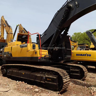 VOLVO EC480 Excavator original Máquina de rastreamento hidráulico usado com capacidade de balde de 3,8M3