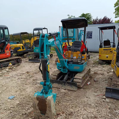 Mini escavadeira KUBOTA KXU17 usada em lojas de materiais de construção com características