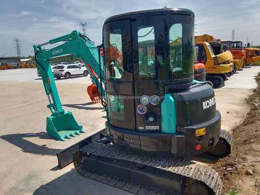 Bom Desempenho Máquina de Construção Hidráulica Kobelco SK55SR