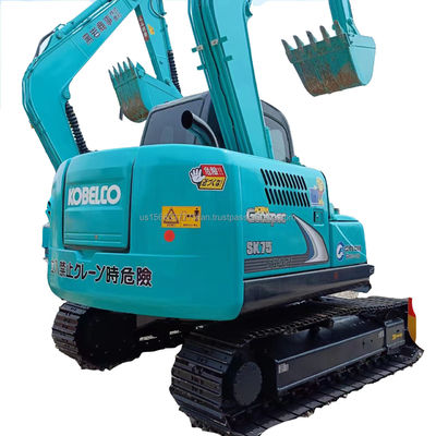 Kobelco SK75-8 Mini Excavadora Hidráulica Usada com motor de 42 kW em boas condições