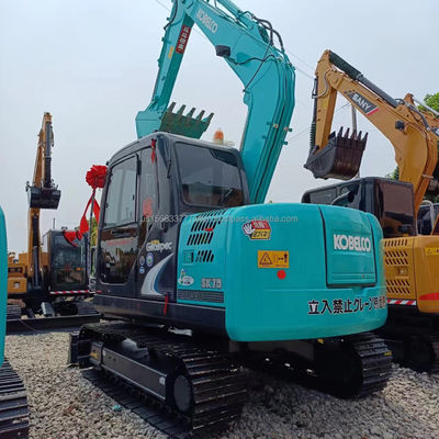 Kobelco SK75-8 Mini Excavadora Hidráulica Usada com motor de 42 kW em boas condições