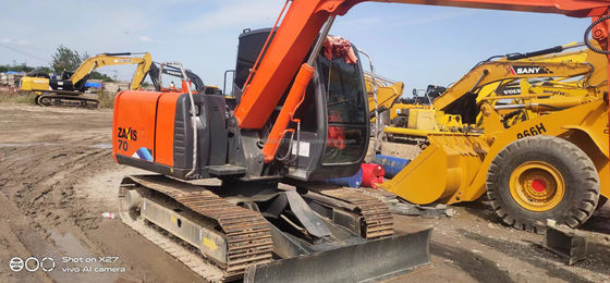 7 toneladas Hitachi ZX70 Mini Excavator com e Hyperkinesis Montado pela Hitachi no Japão