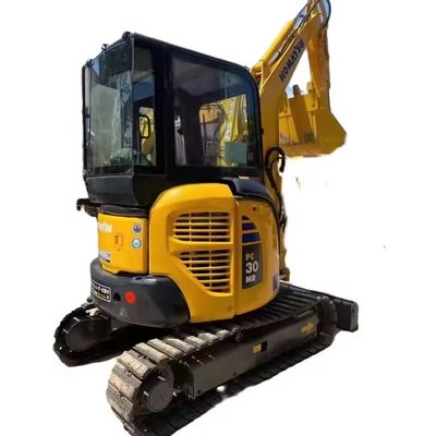 3000 KG segunda mão Komatsu PC30 Excavador usado com válvula original em boas condições