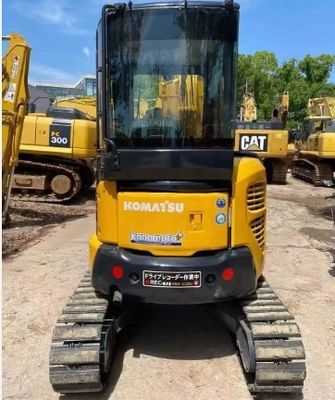 3000 KG segunda mão Komatsu PC30 Excavador usado com válvula original em boas condições