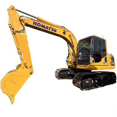 11TON Excavadora Komatsu PC110-7 PC110-8 Máquina usada com bomba hidráulica original