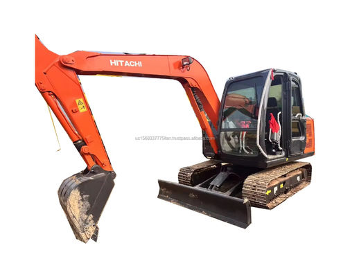 Excavadora Hitachi ZX60 de 6 toneladas do JAPÃO e Hyperkinesis utilizada com capacidade de balde de 0,33M3