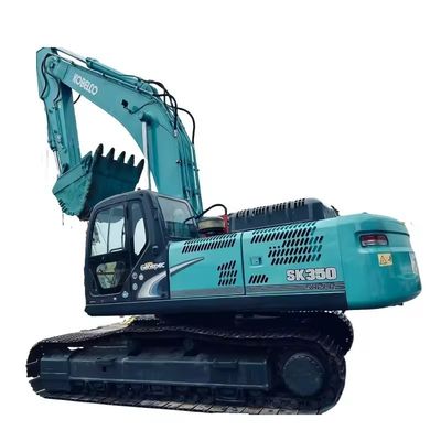 2016 Usado Kobelco SK350 Excavator Excavator com bomba hidráulica original em boas condições