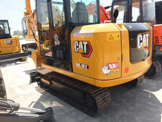 Usado CAT305.5 Excavadora 5,5 toneladas Peso de operação Horas baixas Perfeito para trabalhos de construção