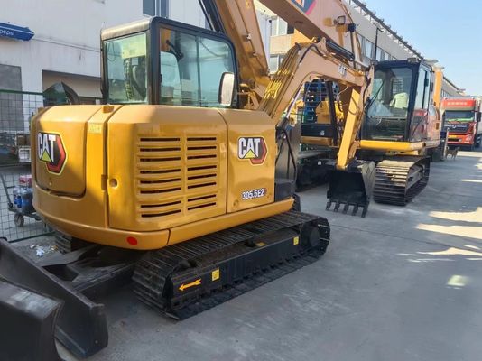 Usado CAT305.5 Excavadora 5,5 toneladas Peso de operação Horas baixas Perfeito para trabalhos de construção