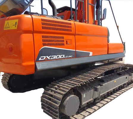 Excelente escavadeira DOOSAN DX300 em e 0-2000 horas de trabalho 30TON peso operacional