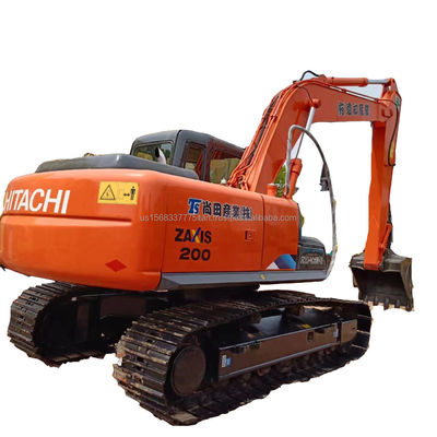 Hitachi ZX200 20ton Excavator com Hipercinese e 0-2000 horas de trabalho do Japão