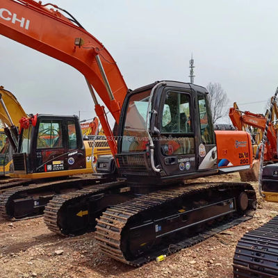 Hitachi ZX200 20ton Excavator com Hipercinese e 0-2000 horas de trabalho do Japão
