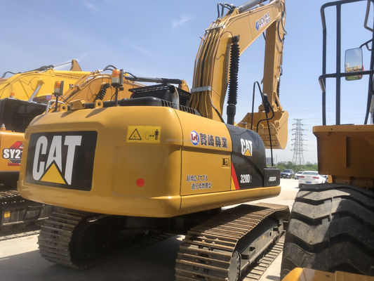Máquinas de segunda mão de 32 toneladas Excavadora Cat 320DL usada com cilindro hidráulico original